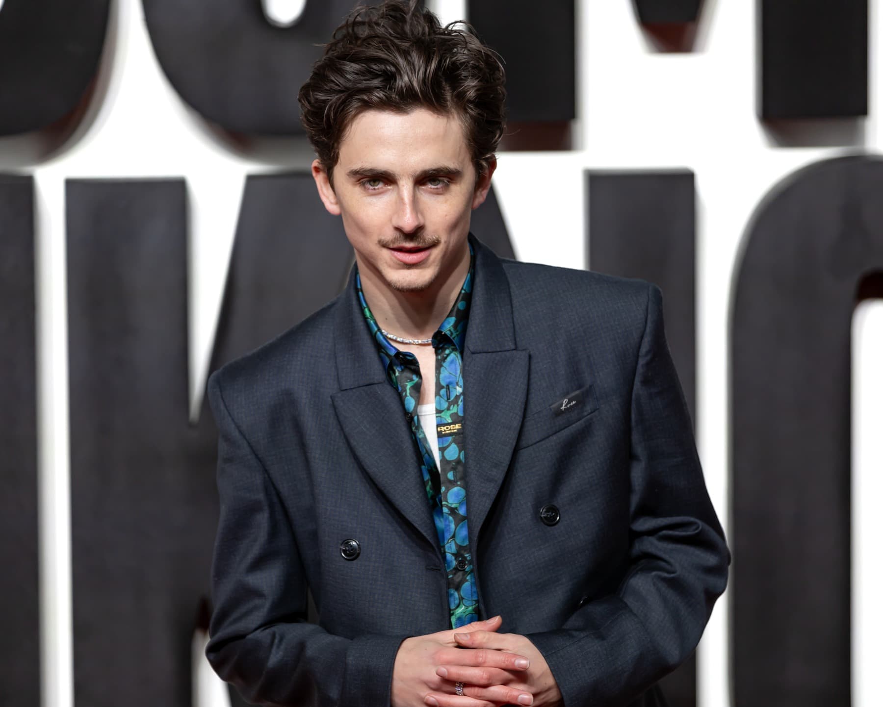Timothée Chalamet en enero de 2025