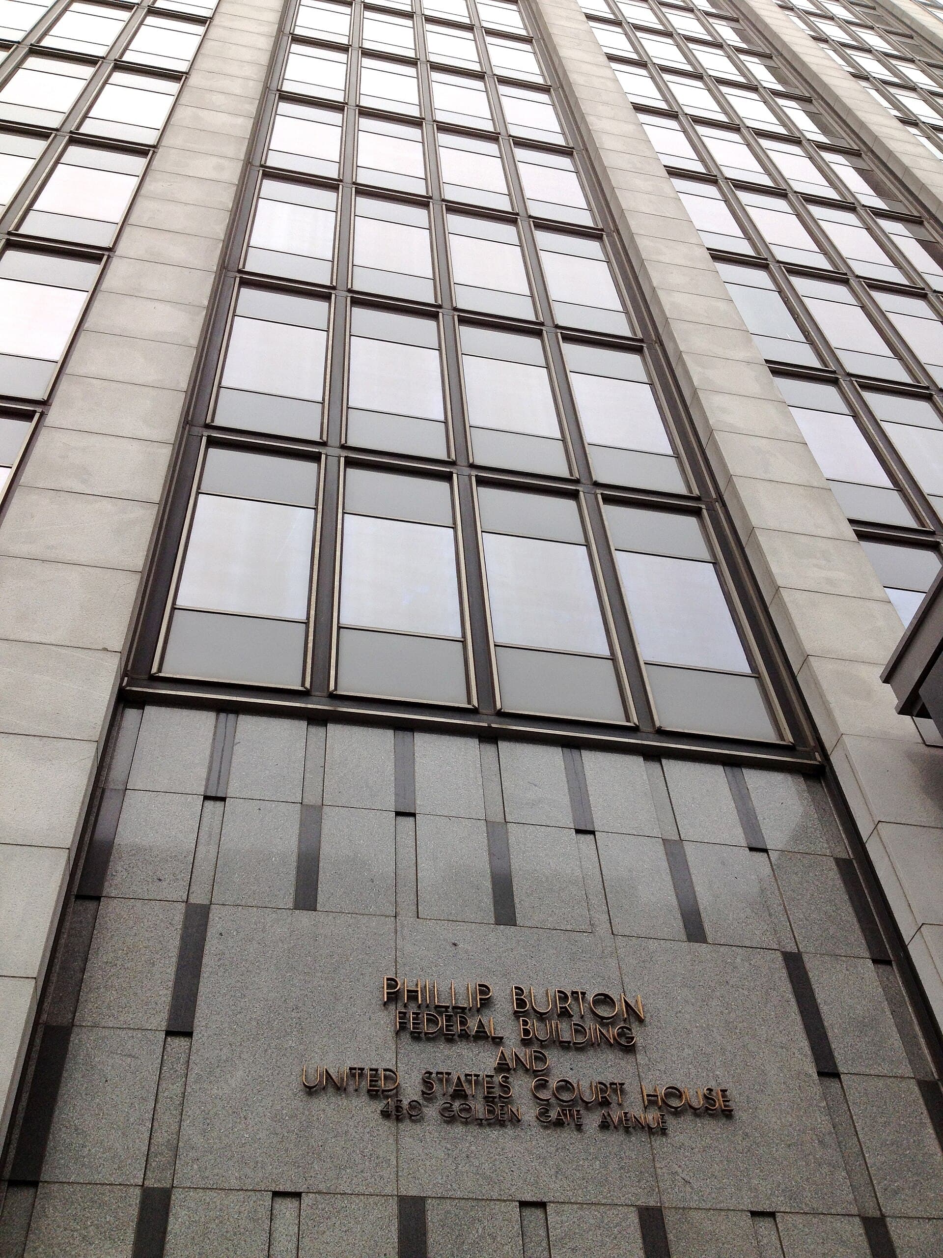 El edificio federal Phillip Burton y tribunal de Estados Unidos en San Francisco en marzo de 2013.