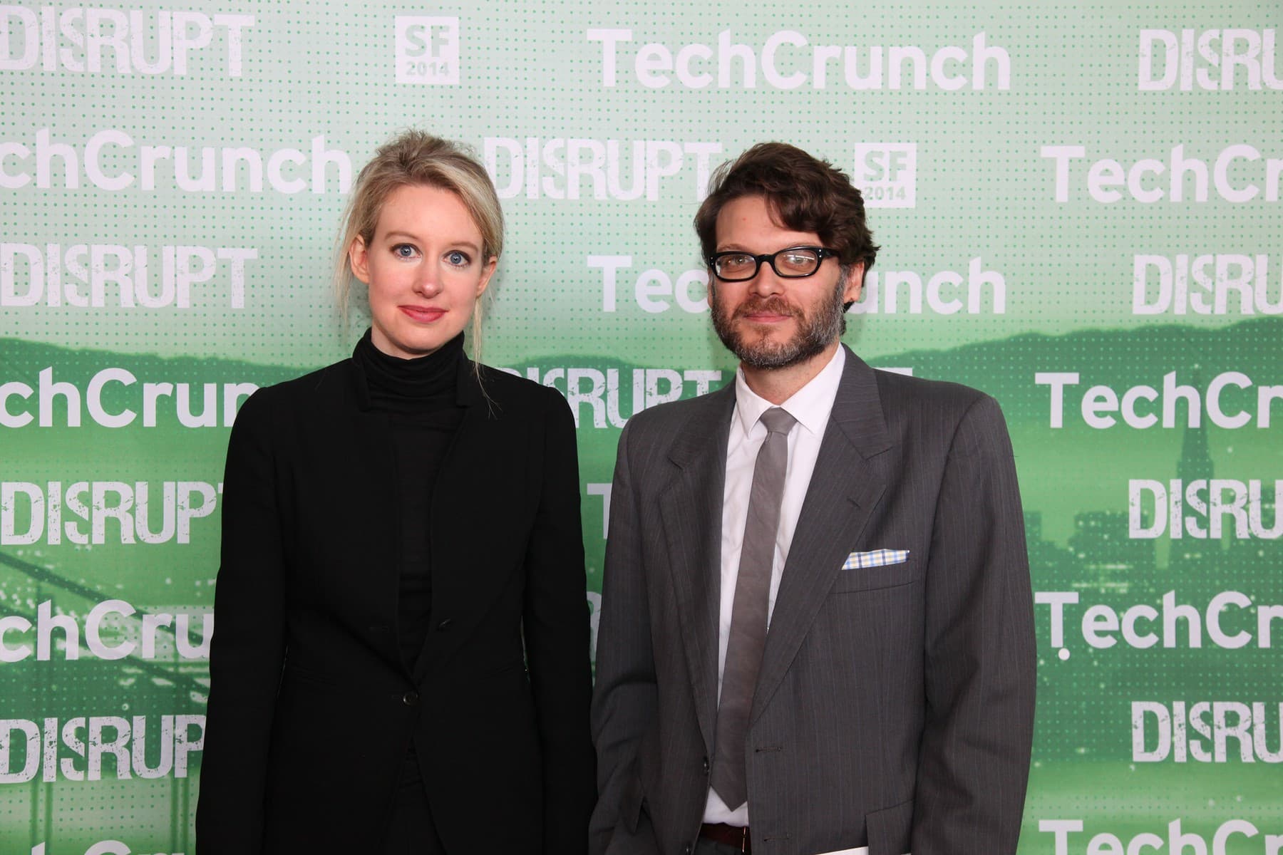 Elizabeth Holmes at TechCrunch Disrupt San Francisco in 2014.
