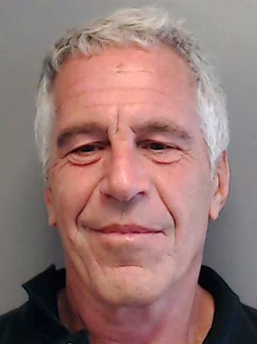Jeffrey Epstein in a July 25, 2013 Florida registry photograph; not Darren Indyke or Richard Kahn and not the 2026 case.