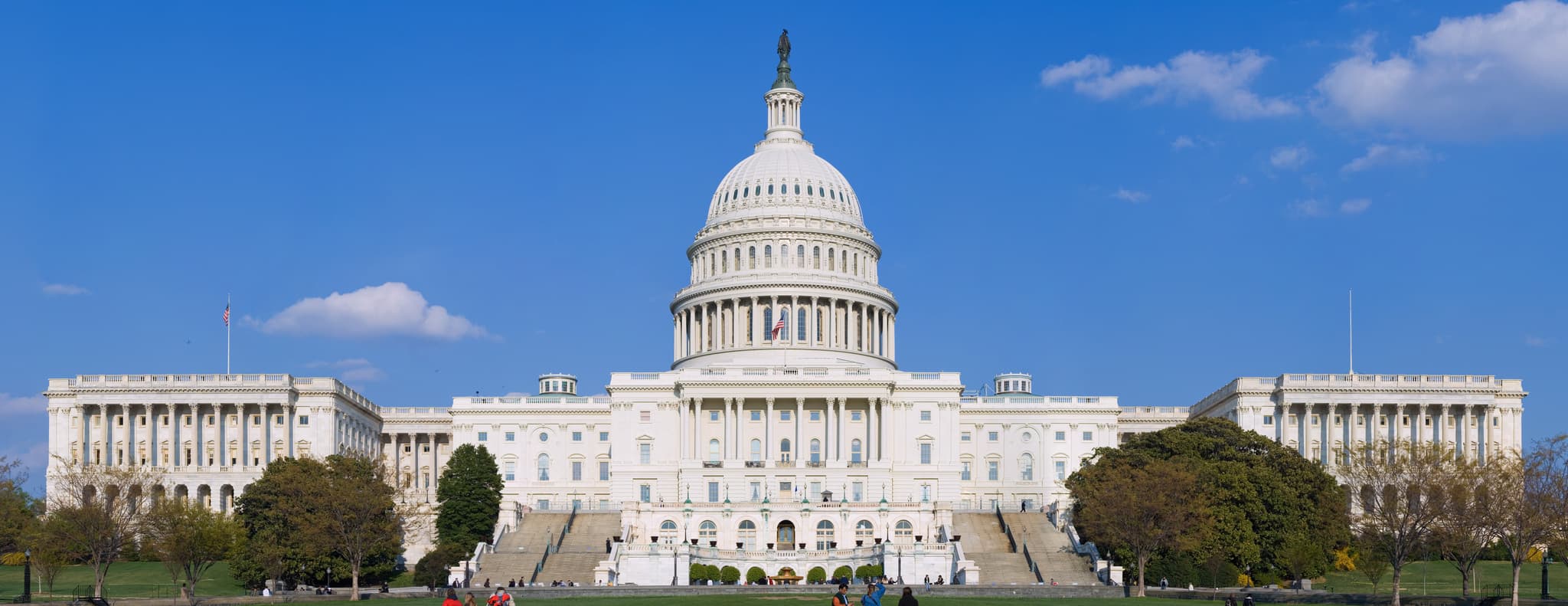 Archive front view of the United States Capitol in Washington, D.C.
