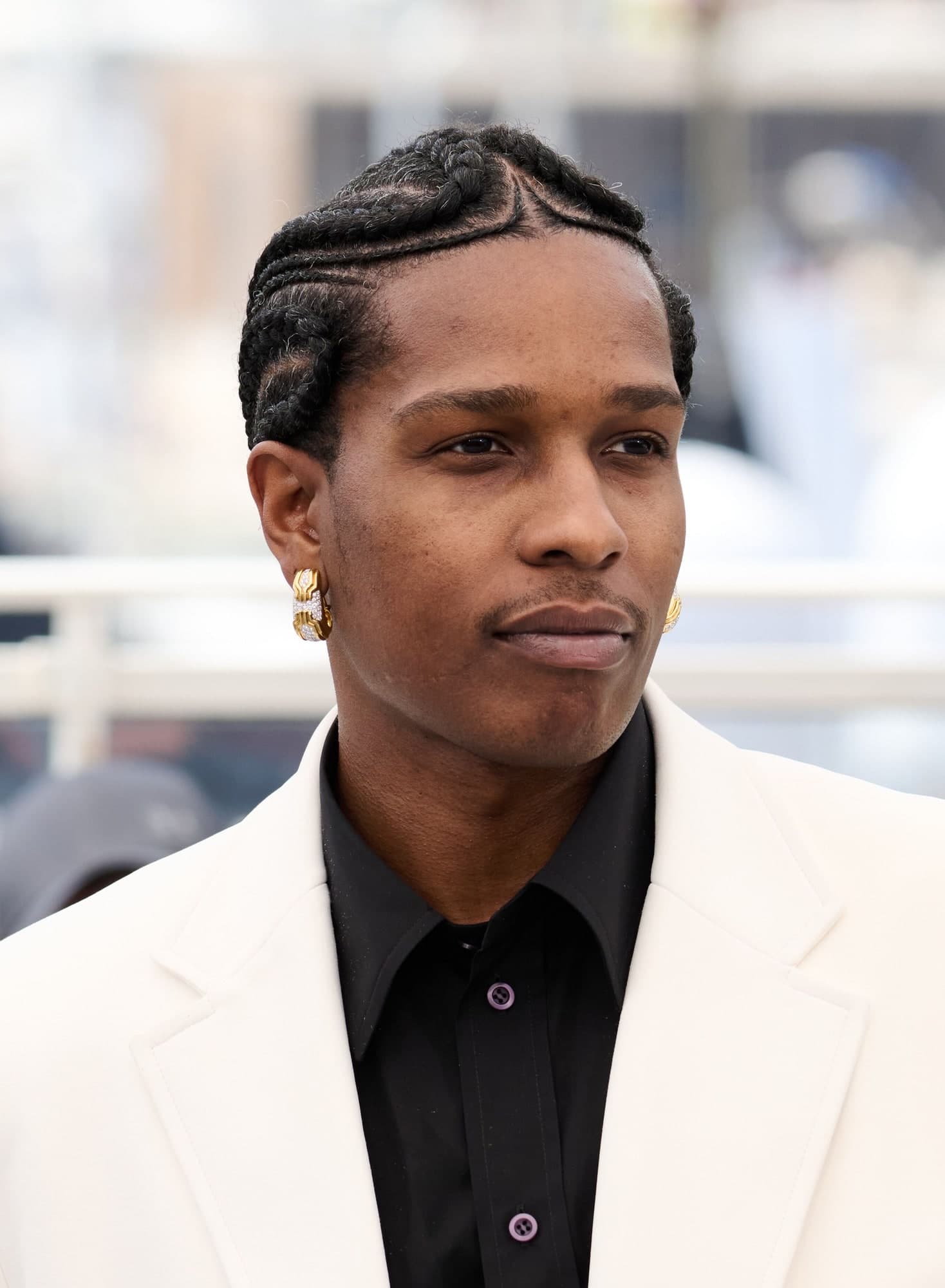 A$AP Rocky at Cannes for Highest 2 Lowest; not a frame from Shroom Clouds. Existing Commons crop by Glennsamonte.