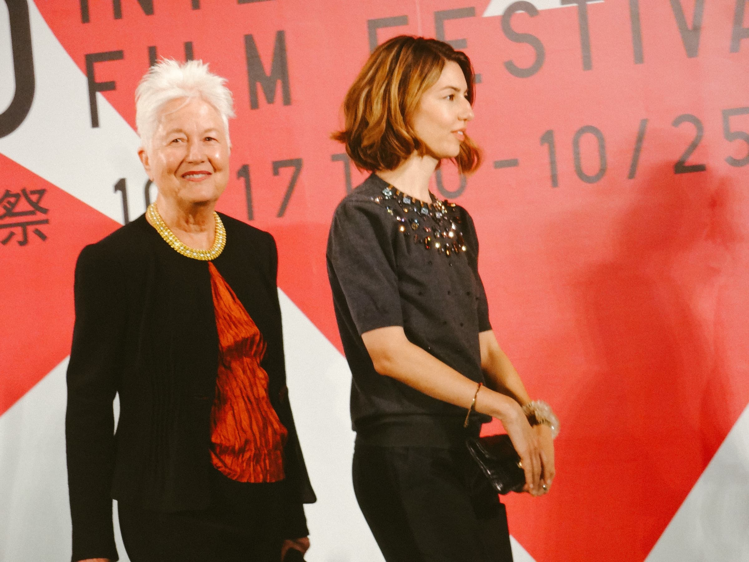 Eleanor Coppola, left, and Sofia Coppola at the Tokyo International Film Festival in 2013.