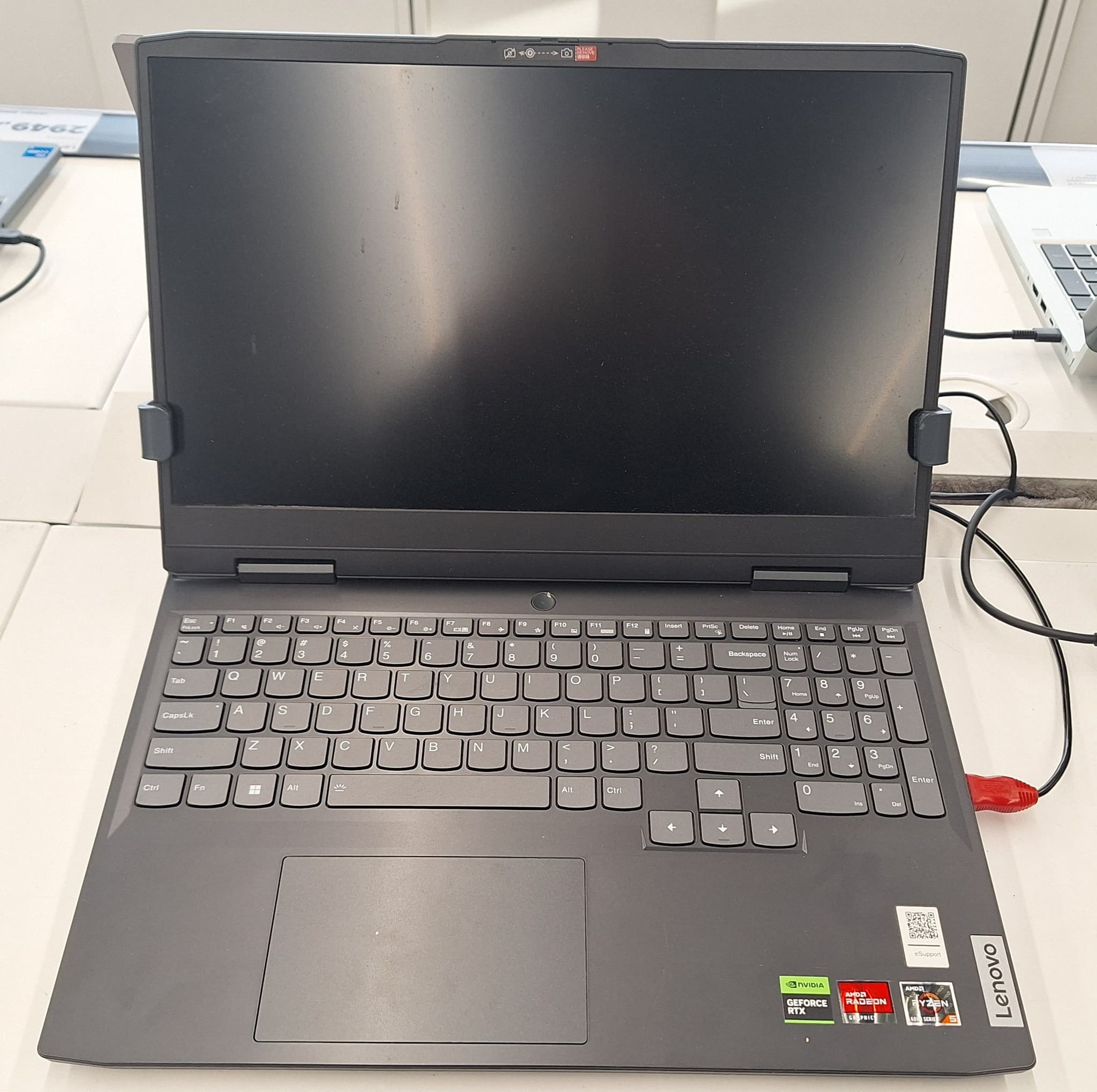 An open Lenovo laptop in an illustrative archive photograph.